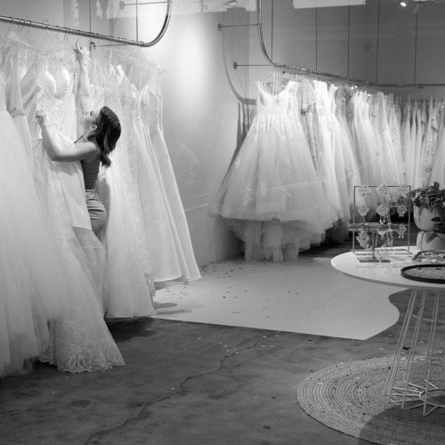 Local wedding dress shop