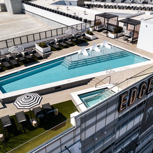 rooftop pool 